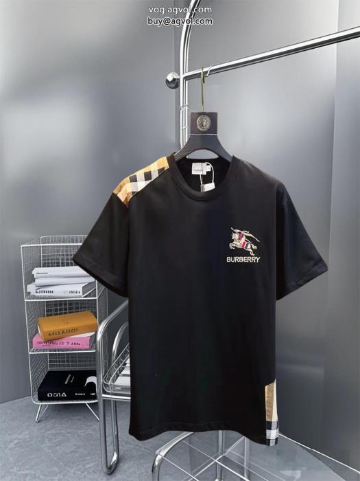 半袖Tシャツブランド 偽物 激安爽やかな色合い大人気オリジナルBURBERRY_0_3