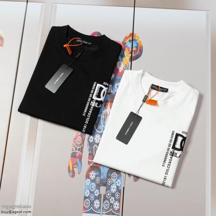 人気急上昇大胆なカジュアルダウンスーパー コピー  半袖TシャツDolce&Gabbana_0_0