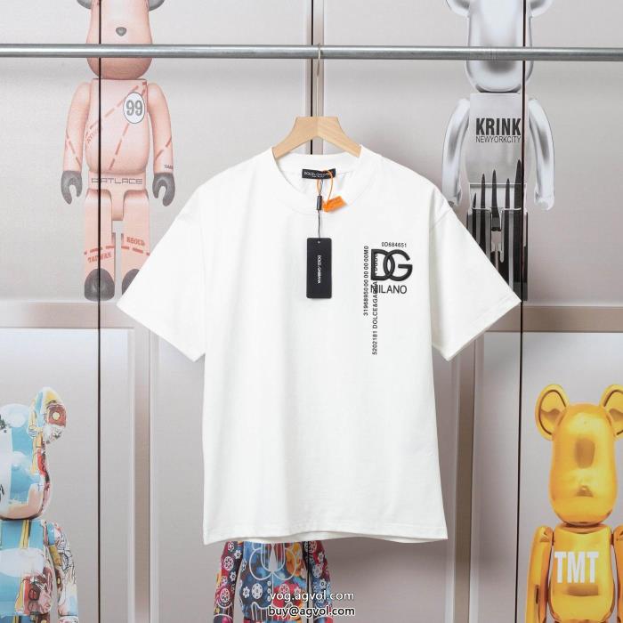 人気急上昇大胆なカジュアルダウンスーパー コピー  半袖TシャツDolce&Gabbana_0_2