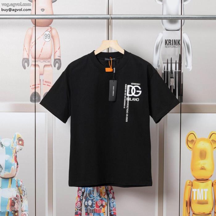 人気急上昇大胆なカジュアルダウンスーパー コピー  半袖TシャツDolce&Gabbana_0_4