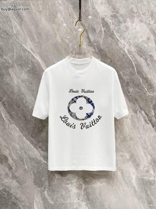 コピー ブランド半袖Tシャツ爆発的人気都会的な印象のスタイルLOUIS VUITTON_0_0