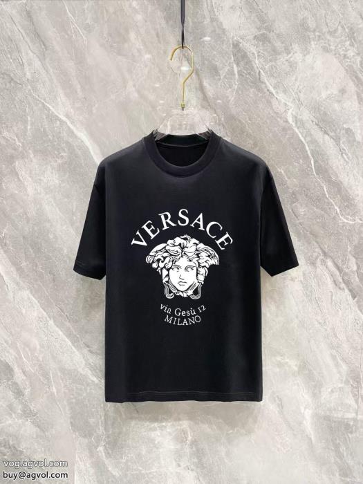 VERSACE新作愛用セレブ多数夏に必須の定番アイテム半袖Tシャツ偽物 通販 _0_2