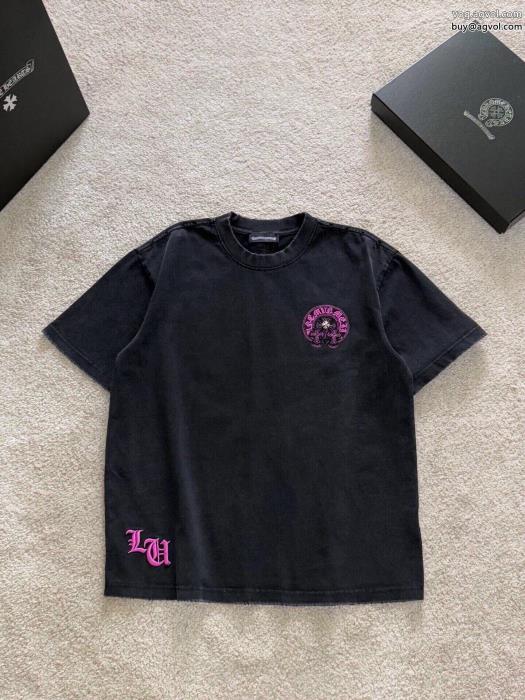 CHROME HEARTSブランド スーパー コピー 通販半袖Tシャツ通勤の定番23新作限定版プリント_0_2