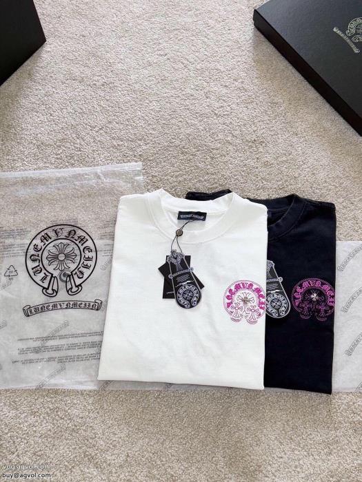 CHROME HEARTSブランド スーパー コピー 通販半袖Tシャツ通勤の定番23新作限定版プリント_0_4