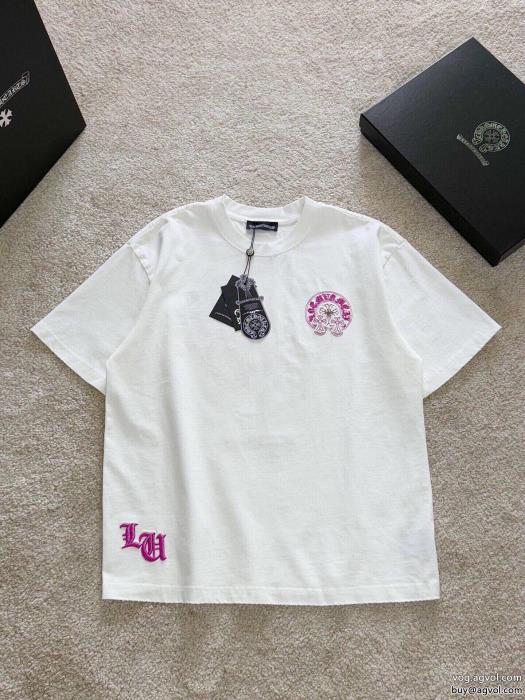 CHROME HEARTSブランド スーパー コピー 通販半袖Tシャツ通勤の定番23新作限定版プリント_0_5