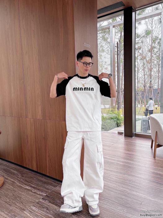 半袖Tシャツ2025大人気完売必至ミュウミュウ激安 ブランド 通販_0_2