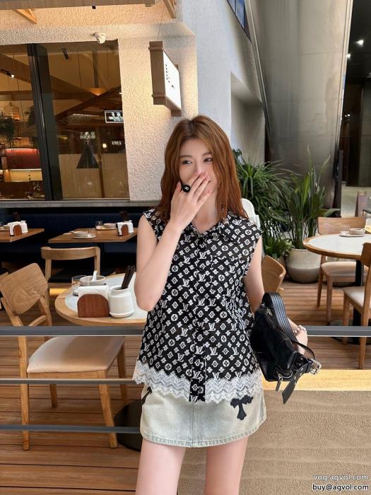 海外限定NEW　新作 ブランド 通販 激安半袖シャツLOUIS VUITTON_0_3