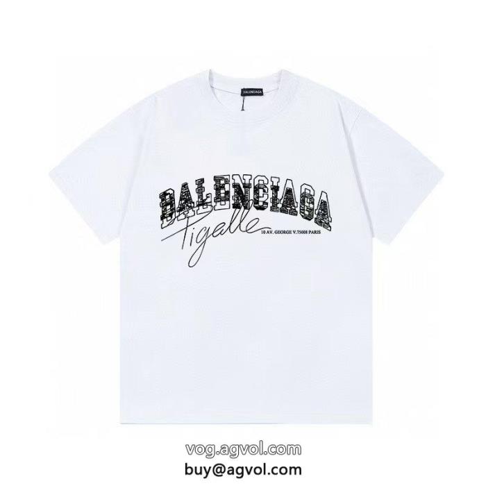 23新作セール定番人気商品balenciagaブランド 偽物半袖Tシャツ_0_3
