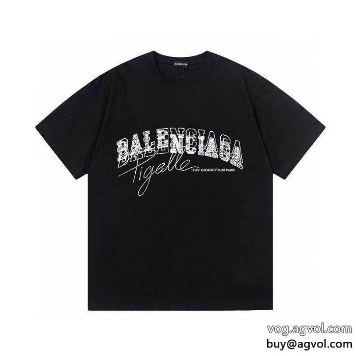 23新作セール定番人気商品balenciagaブランド 偽物半袖Tシャツ_0_4