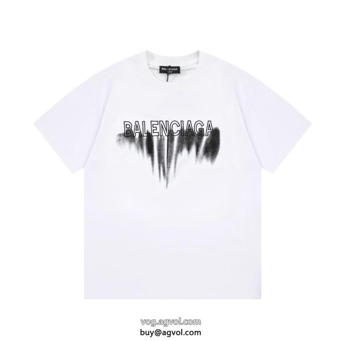 雑誌掲載2025到着済ブランド 品 コピー半袖Tシャツbalenciaga_0_0