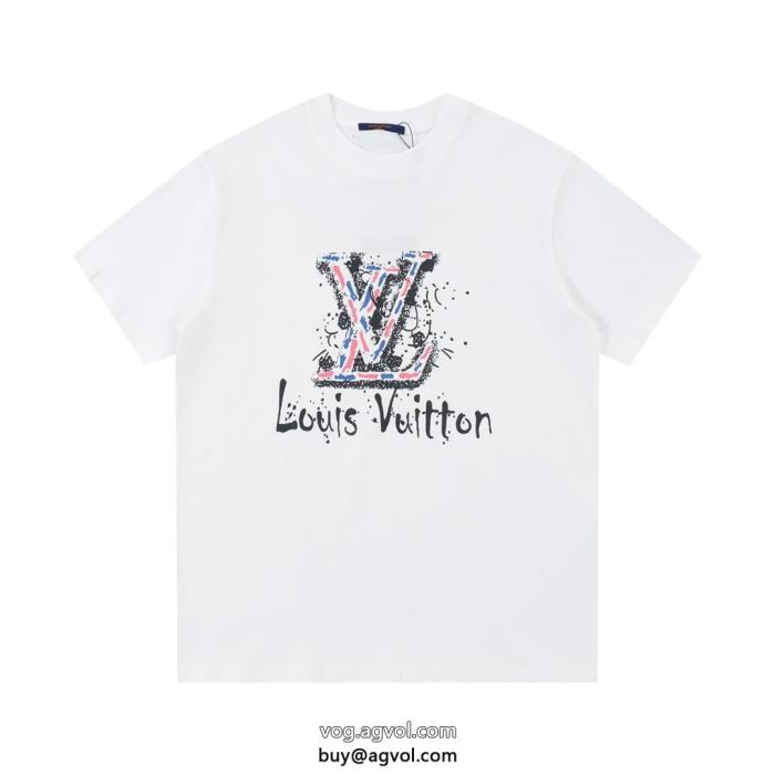 激安 ブランド 通販232025最安に挑戦LOUIS VUITTON半袖Tシャツ_0_0