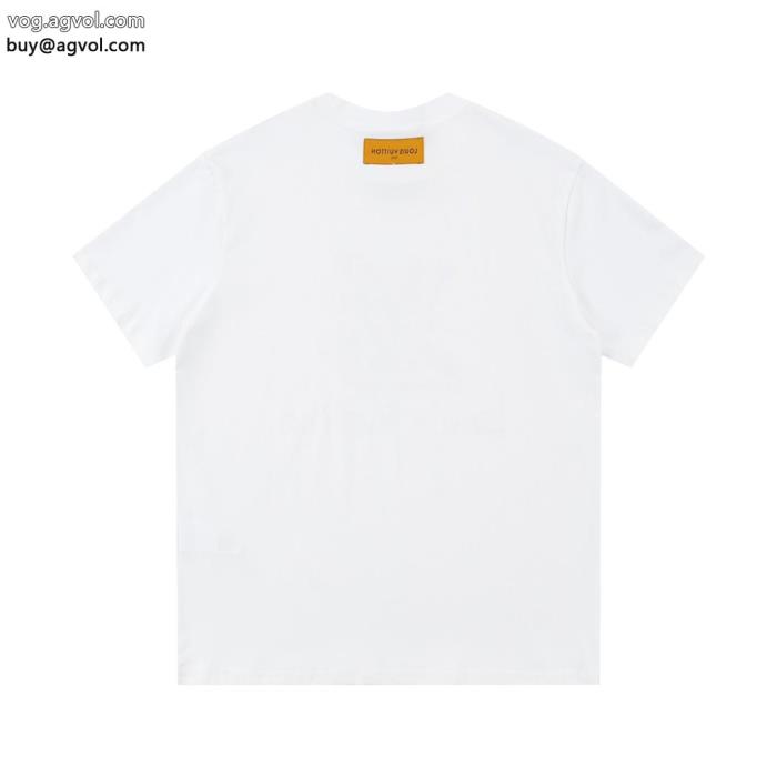 激安 ブランド 通販232025最安に挑戦LOUIS VUITTON半袖Tシャツ_0_1