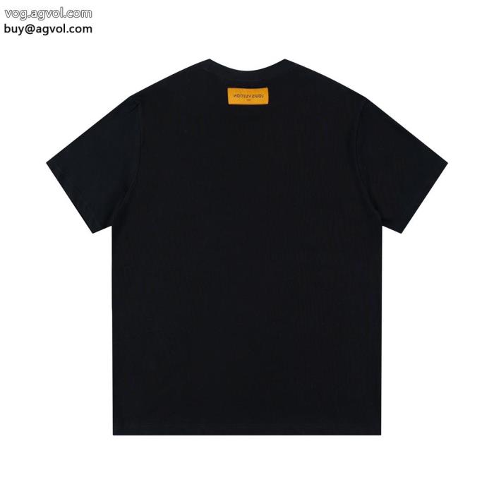 激安 ブランド 通販232025最安に挑戦LOUIS VUITTON半袖Tシャツ_0_3