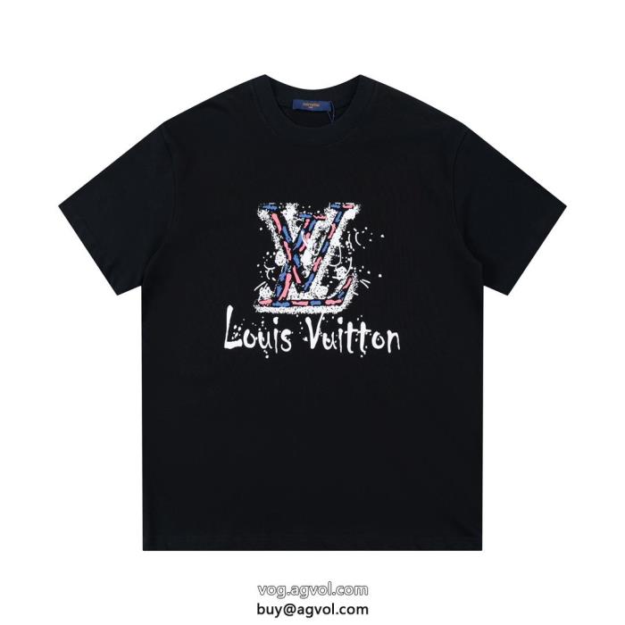 激安 ブランド 通販232025最安に挑戦LOUIS VUITTON半袖Tシャツ_0_4
