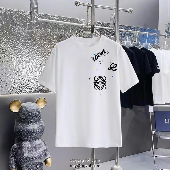 スーパー コピー 安心半袖Tシャツロエベ在庫あり即納夏限定_0_2
