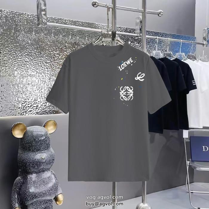 スーパー コピー 安心半袖Tシャツロエベ在庫あり即納夏限定_0_5