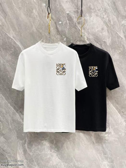 半袖Tシャツ激安 ブランドLOEWE大人の華やかさを演出最高級ランク_0_0