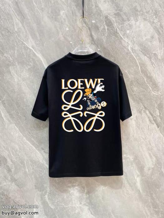 半袖Tシャツ激安 ブランドLOEWE大人の華やかさを演出最高級ランク_0_2