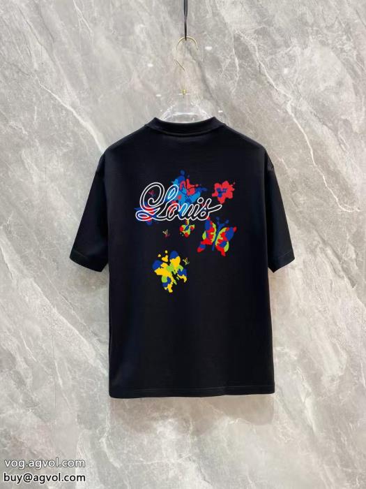 圧倒的な人気日本完売LOUIS VUITTONブランド スーパー コピー 優良半袖Tシャツ_0_2