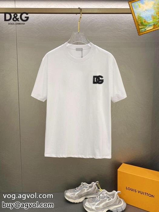 夏に必須の定番アイテム大好評偽物 ブランド ショップ半袖TシャツDolce&Gabbana_0_3