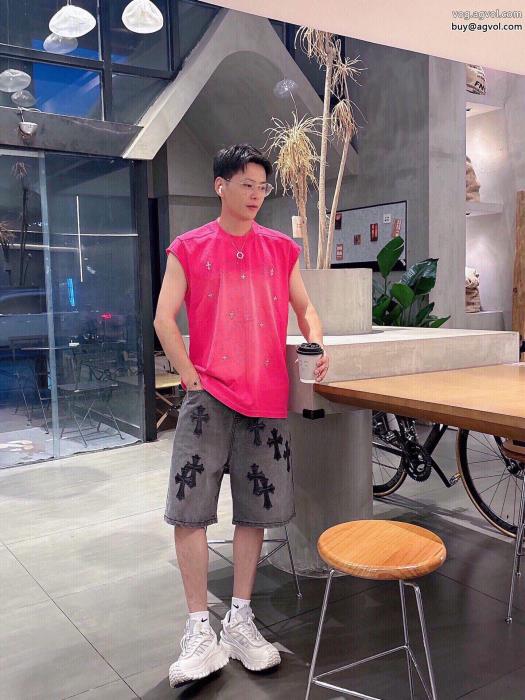 偽 ブランド 販売半袖Tシャツ流行の最前線今季のベスト新作CHROME HEARTS_0_1