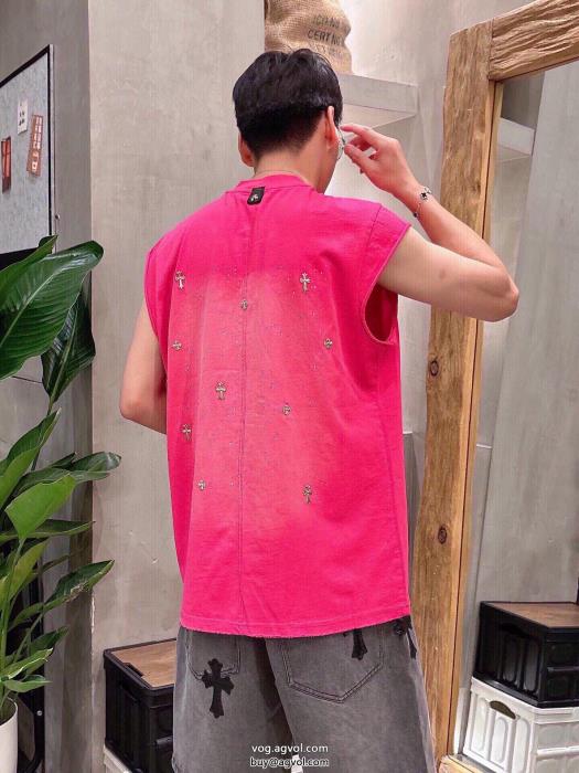 偽 ブランド 販売半袖Tシャツ流行の最前線今季のベスト新作CHROME HEARTS_0_3