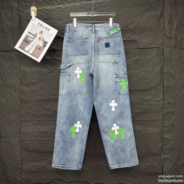 ジーンズ23SS 2025最新作 海外発素敵なスタイルで夏の定番激安 通販 ブランドCHROME HEARTS_0_0