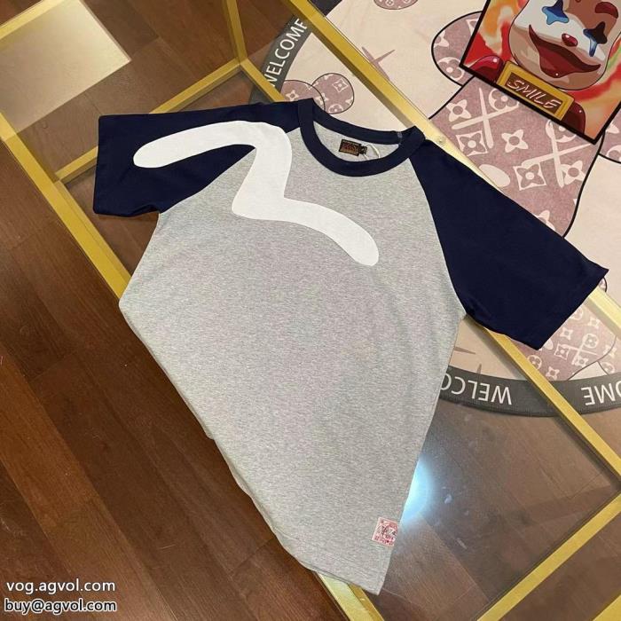リラックスした雰囲気に今季新作 セールEVISUブランド コピー 専門半袖Tシャツ_0_1
