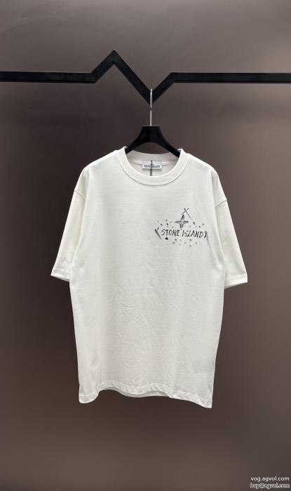 ブランド アクセサリー 激安半袖TシャツStone Island2025限定新作先着順　早い者勝ち限定_0_4