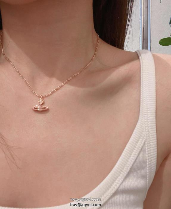 VIVIENNE WESTWOODブランド コピー 販売SS23限定版スタイルアップ上品ネックレス_0_2
