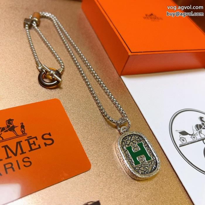 HERMESコピー 商品 ブランド限定版プリント通気性のいいネックレス_0_1