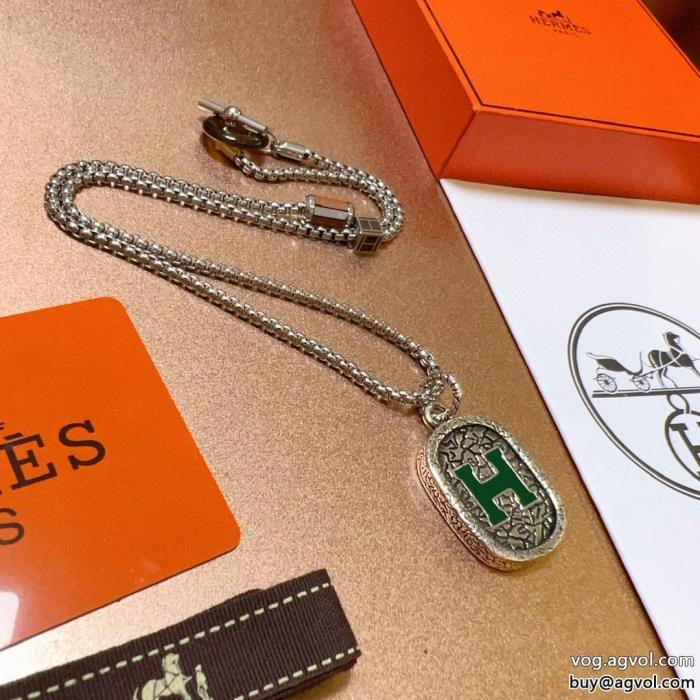 HERMESコピー 商品 ブランド限定版プリント通気性のいいネックレス_0_2
