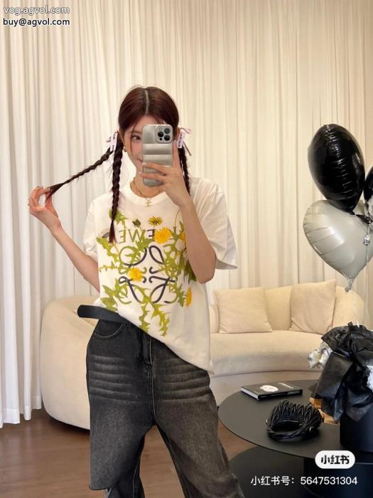 円高還元Sale大人着用可半袖Tシャツブランド フェイクロエベ_0_3