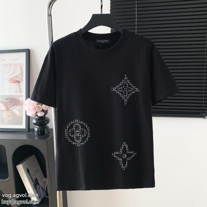 高級感漂う今年もトレンド半袖TシャツLOUIS VUITTONブランド 品 激安 通販_0_1