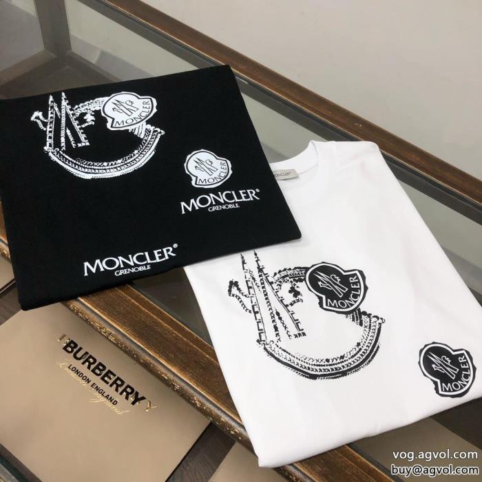 コピー ブランド 優良MONCLER話題のブランド高級感ある半袖Tシャツ_0_0