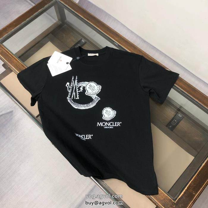 コピー ブランド 優良MONCLER話題のブランド高級感ある半袖Tシャツ_0_4