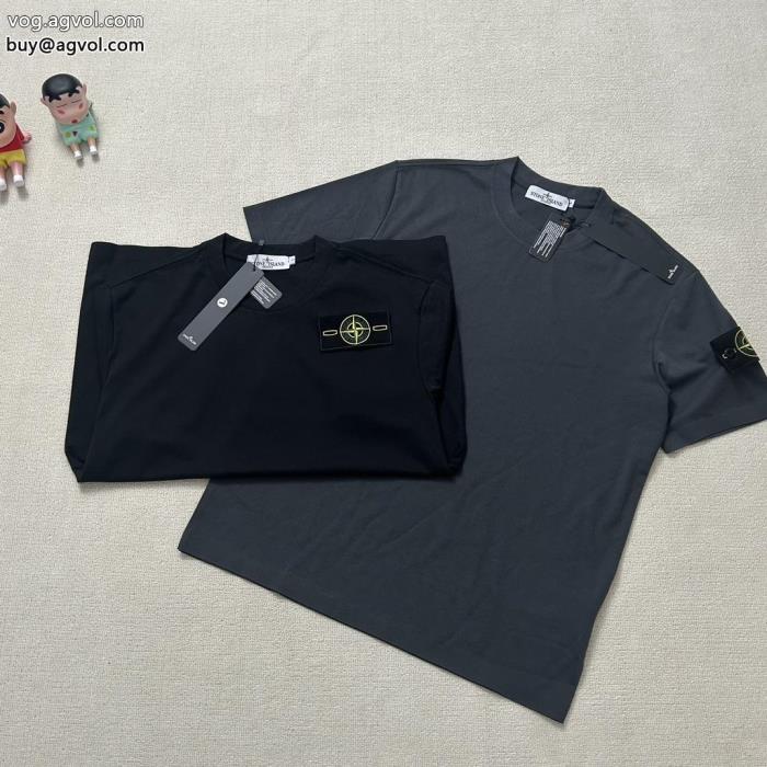 Stone Island偽 ブランド 通販半袖Tシャツ大人OK2025SS人気新商品_0_4
