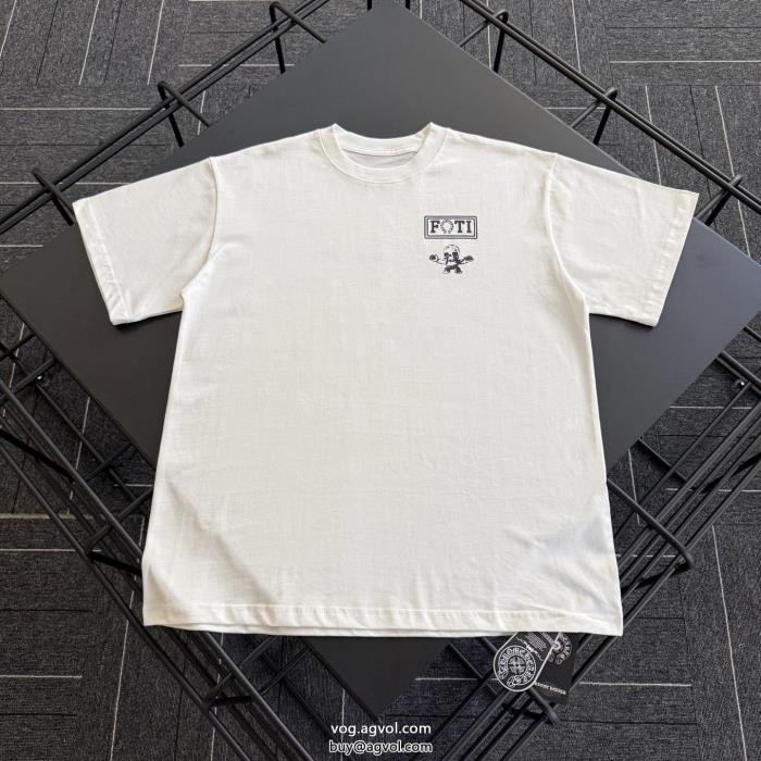 偽 ブランド CHROME HEARTS半袖Tシャツお手頃価格夏に最強アイテム_0_1