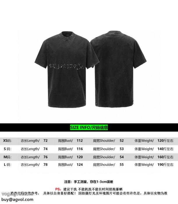 balenciaga半袖Tシャツコピー ブランド新作在庫希少232025の大人コーデ_0_0