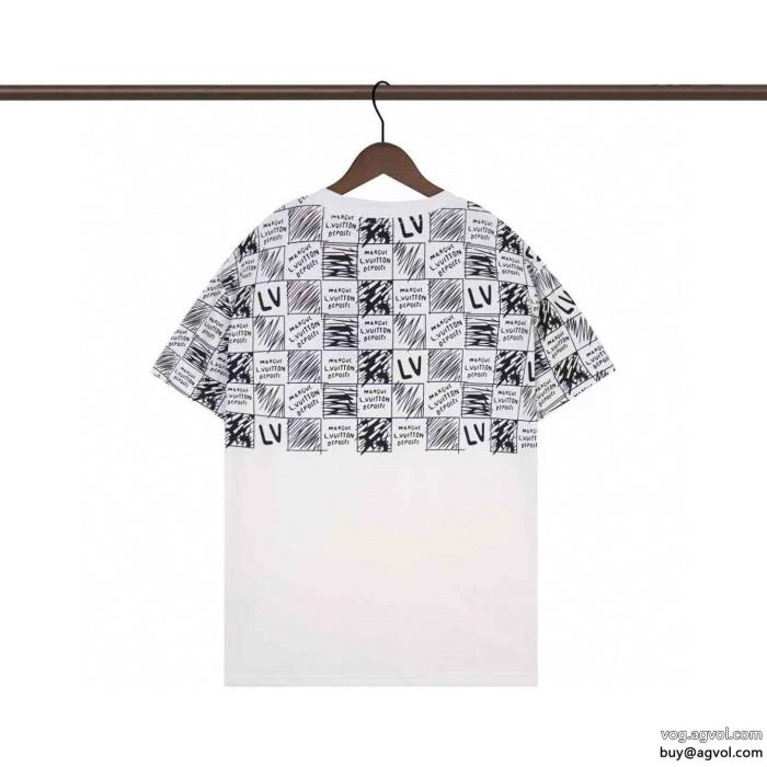 コピー ブランド 優良LOUIS VUITTON新作限定早い者勝ち夏限定半袖Tシャツ_0_0