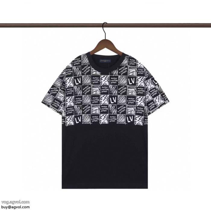 コピー ブランド 優良LOUIS VUITTON新作限定早い者勝ち夏限定半袖Tシャツ_0_2
