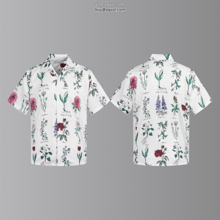 DIOR偽物 通販 涼しげな印象の格好良い半袖シャツ_0_2