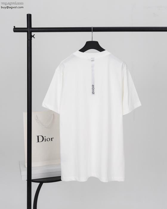 ファッション感満々絶妙な抜け感半袖TシャツDIORコピー ブランド_0_4