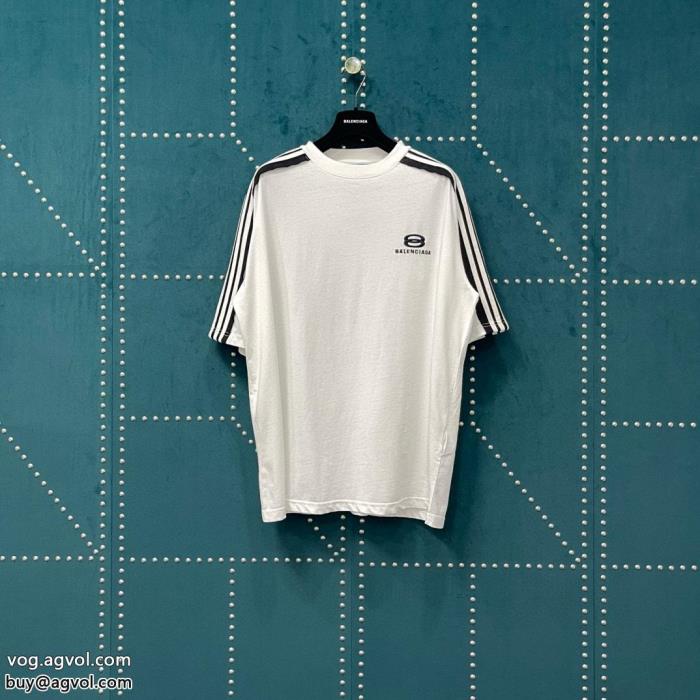 balenciaga半袖Tシャツ高級感が溢れた洗練された印象偽 ブランド 販売_0_2