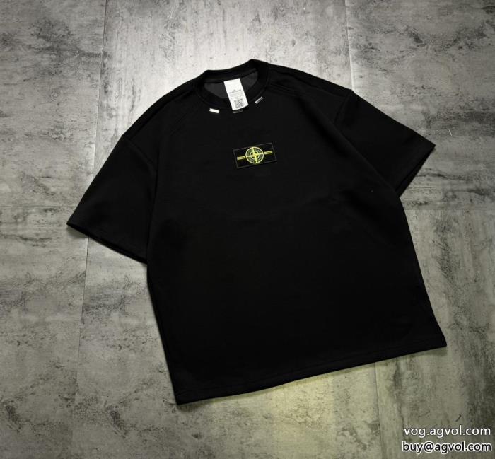 2025新作も続々登場!最新とても可愛いStone Islandブランド コピー 品半袖Tシャツ_0_0