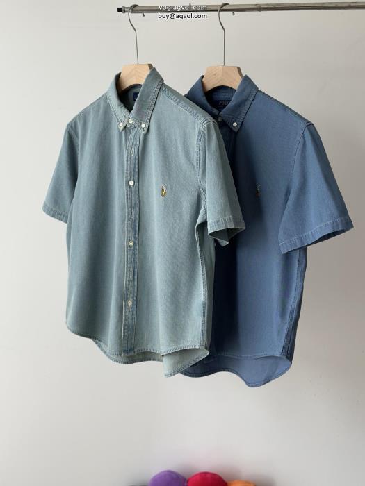 232025最新モデル最旬のスタイル偽 ブランド 販売半袖シャツPolo Ralph Lauren_0_0