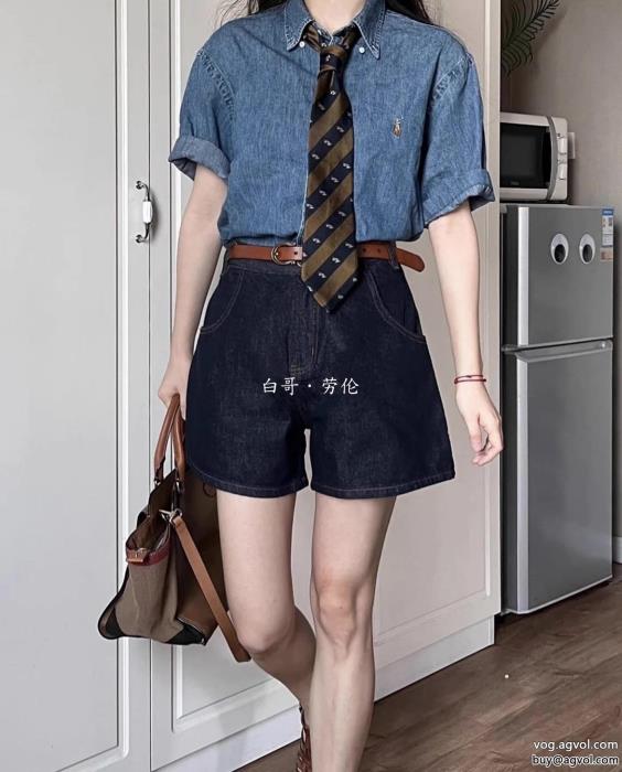 232025最新モデル最旬のスタイル偽 ブランド 販売半袖シャツPolo Ralph Lauren_0_4