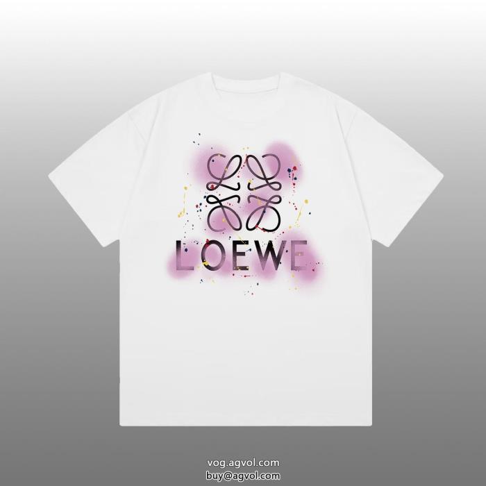 ブランド コピー 着払い半袖Tシャツ激レアオンライン限定商品ロエベ_0_0