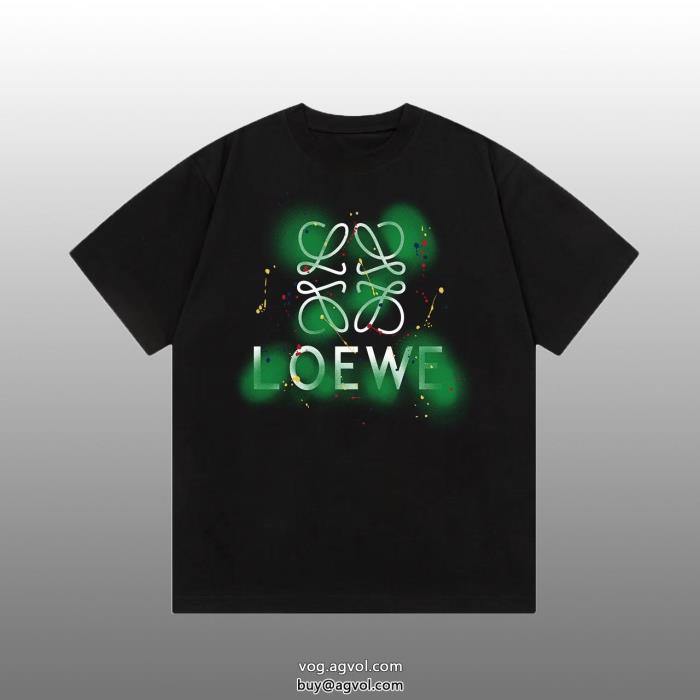 ブランド コピー 着払い半袖Tシャツ激レアオンライン限定商品ロエベ_0_2