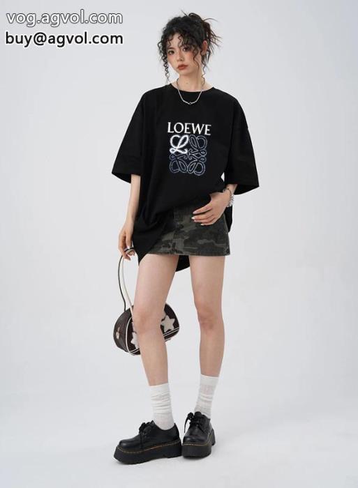 LOEWE半袖Tシャツコピー 品 販売新作限定華やかキュート人気急上昇中_0_5